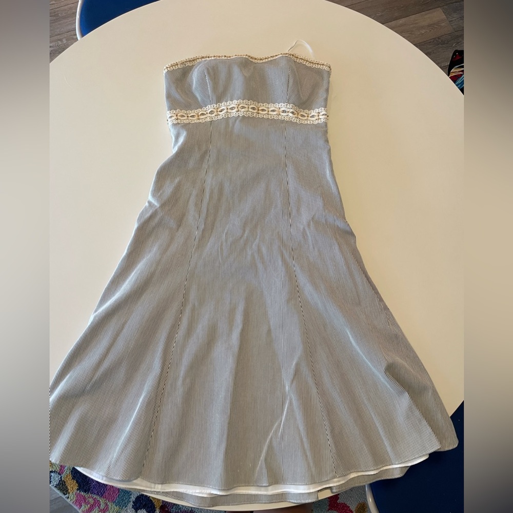 Strapless country dress